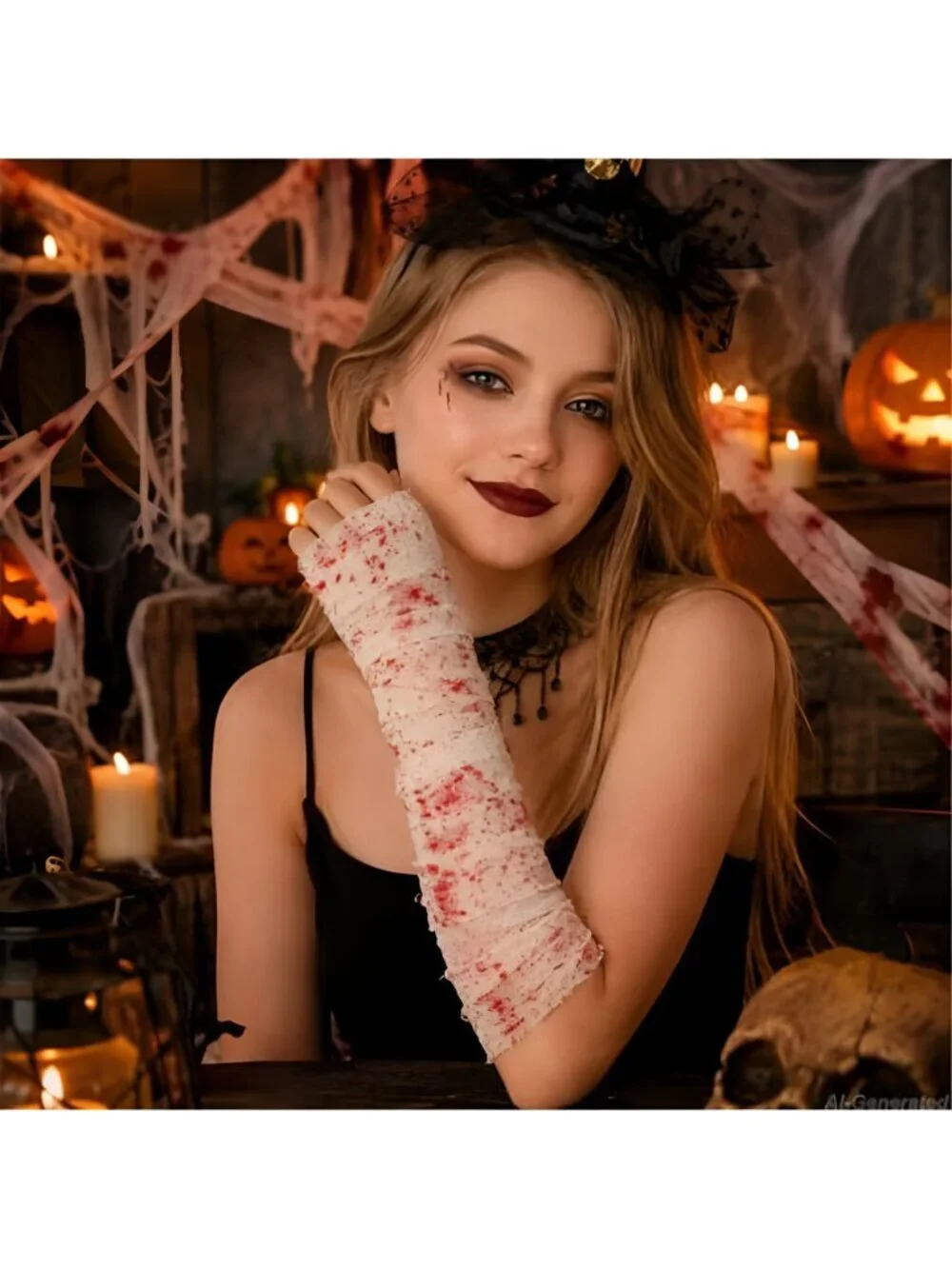 Spooky Gauze for Halloween Party Decorations 590 x 3.14 inch